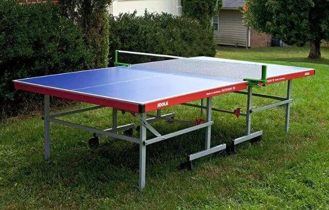 what are ping pong tables made of