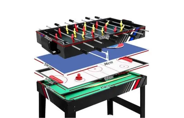 best multi game table