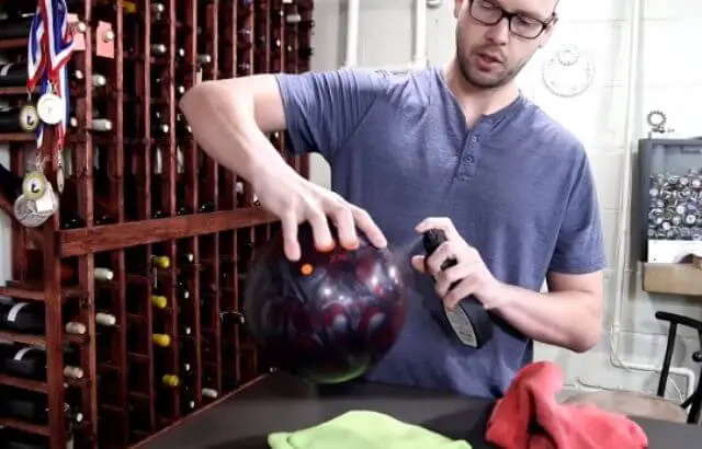 bowling ball oil extractor