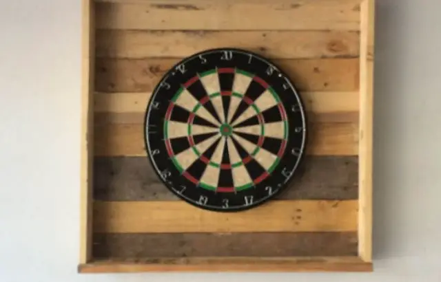 what to put behind a dart board to protect wall