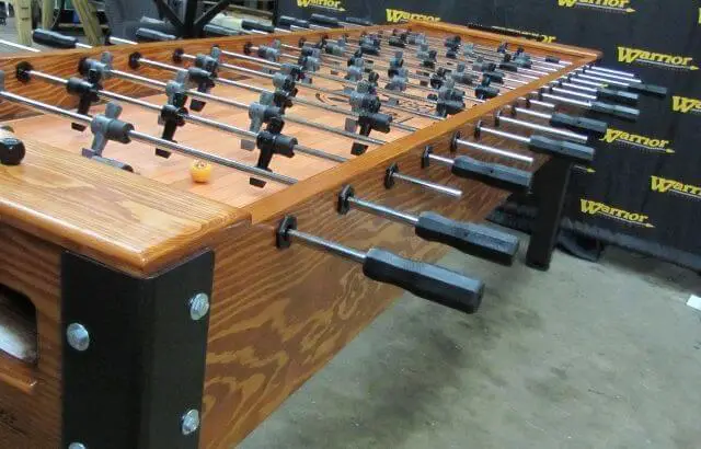how to make a foosball table