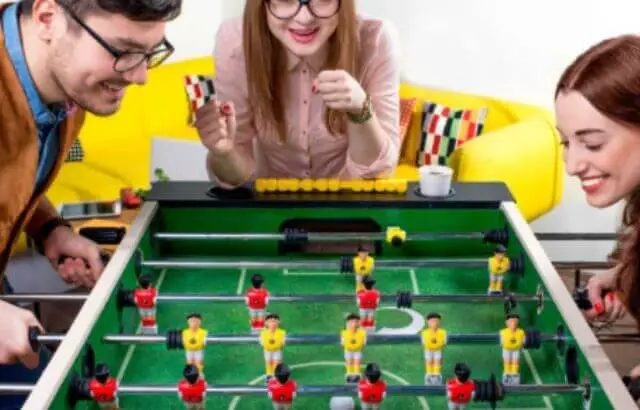 How to Win on Foosball 