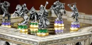 best lord of the rings chess sets