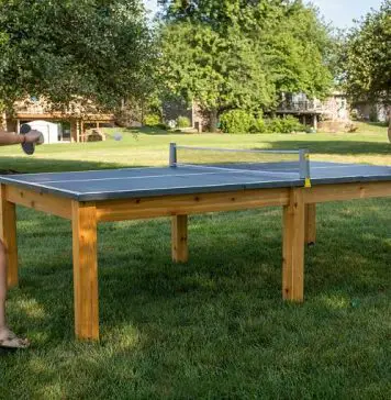 Can Ping Pong Table go Outside