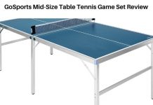 GoSports Mid-Size Table Tennis Game Set Review