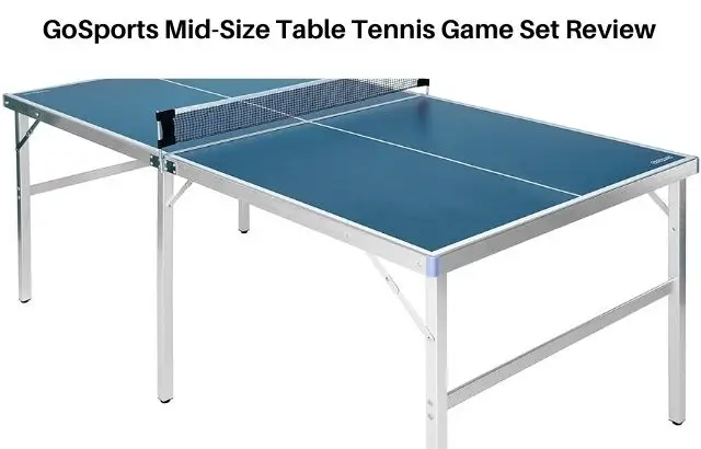 GoSports Mid-Size Table Tennis Game Set Review