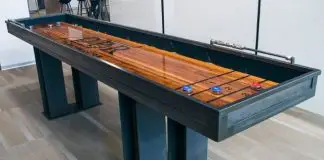 How Heavy is a 9 ft Shuffleboard Table